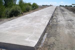 Concrete road Bridge from. Great Construction Mill Farm Building